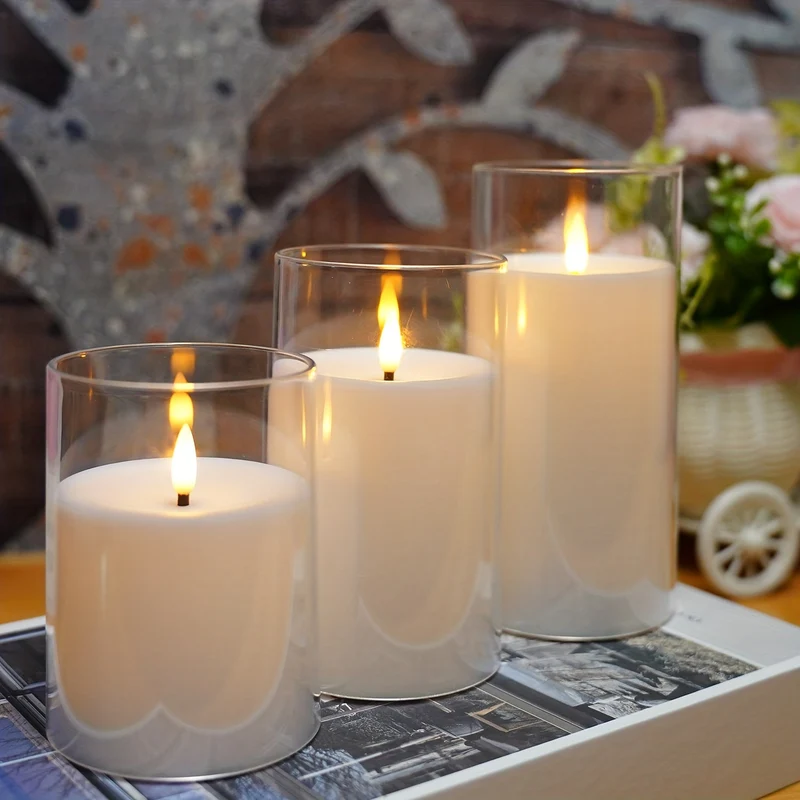 FlamelessGlow - Magische LED Kaarsen Set met Afstandsbediening