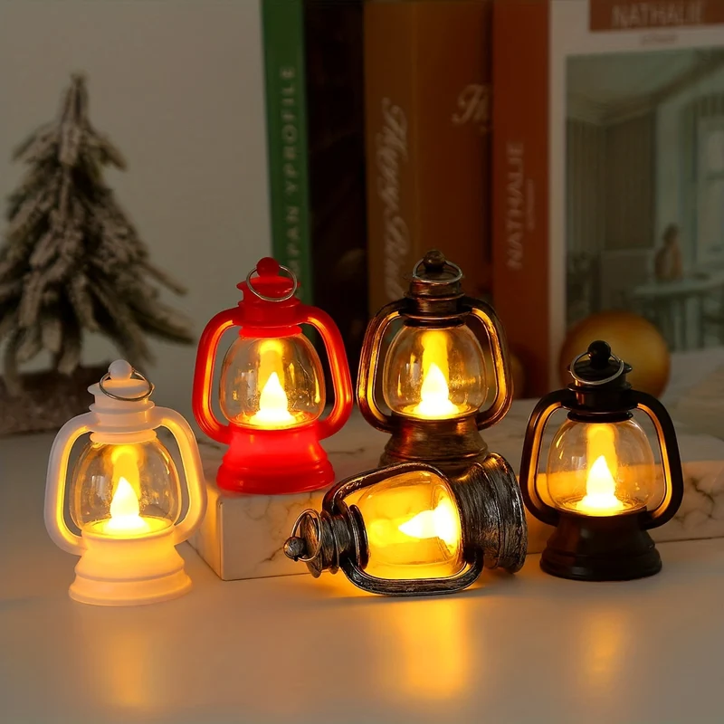 Retro LED Mini Lantaarns – Sfeervolle Verlichting voor Feestjes