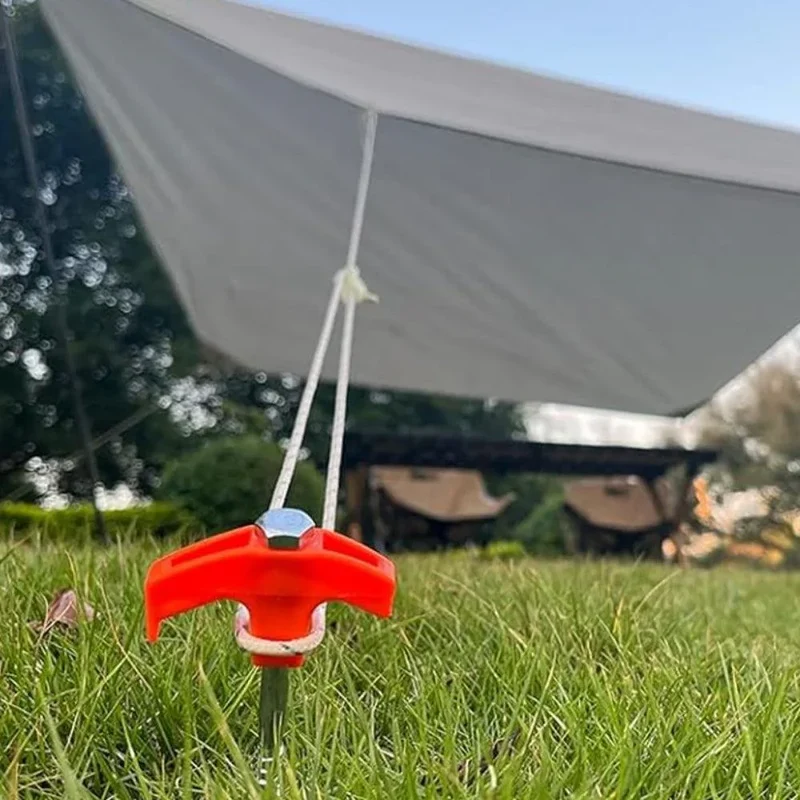 GroundLock Schroefharingen | Robuuste verankering voor tenten en zeilen