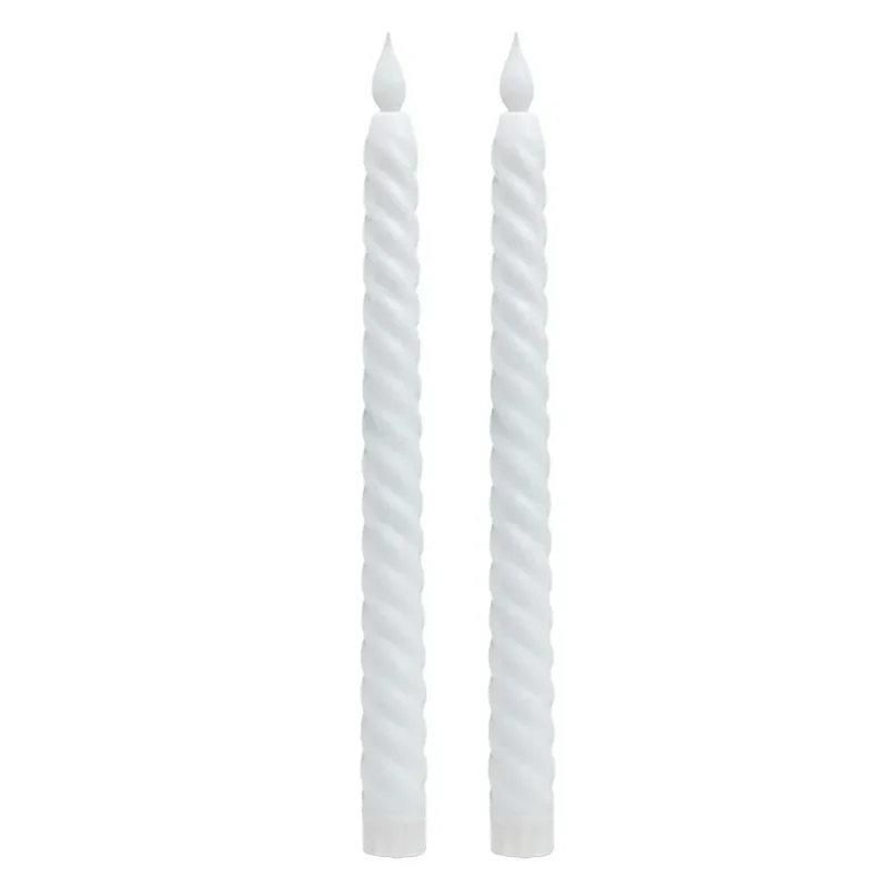 Candlestick LED Kaarsen - Elegante Lange 3D LED Kaarsen