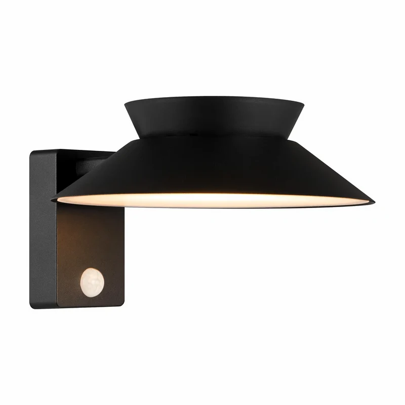 Justina Solar Buitenlamp - Draadloze LED Wandlamp met Sensor