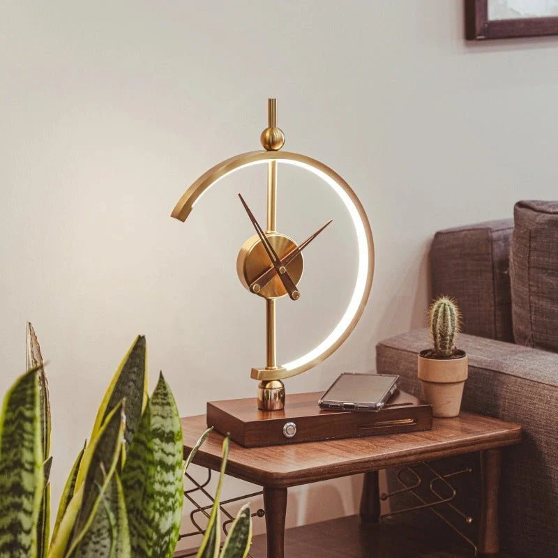 LumiTime™ | Design Kloklamp & Draadloze Oplader