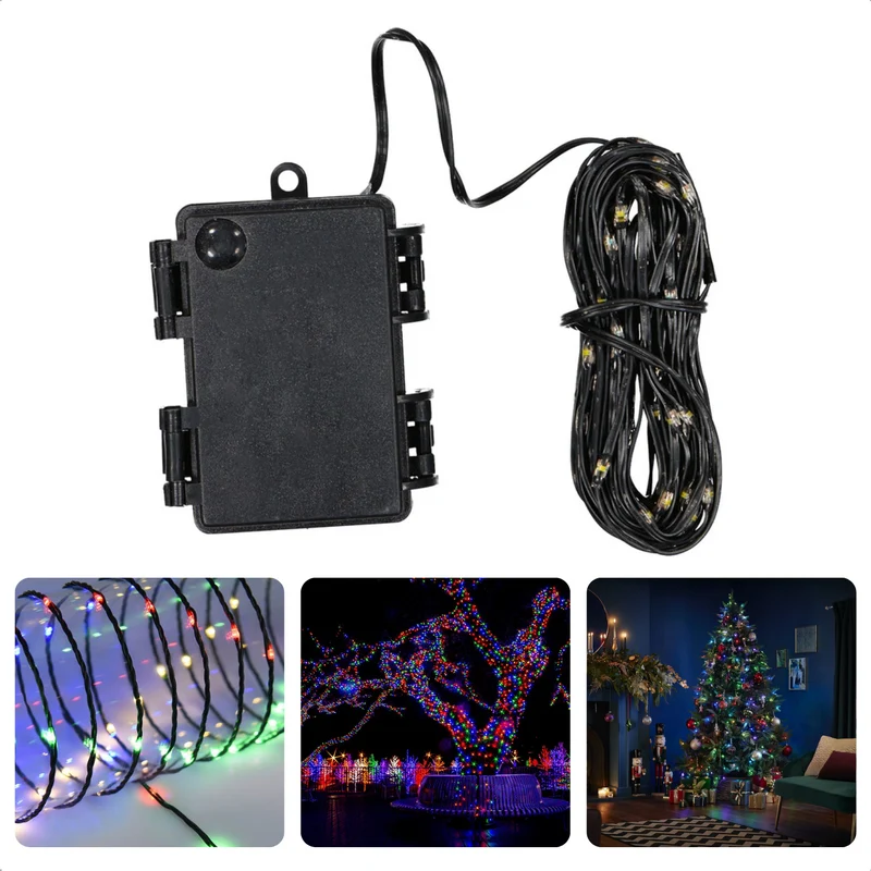 Cheqo® Soft Wire Verlichting 120 LED - 9m - Multicolor - 8 Lichtfuncties - Binnen/Buiten - Softwire - Feestverlichting - Kerstverlichting - Veelkleurig - Sfeerverlichting - Lange Levensduur