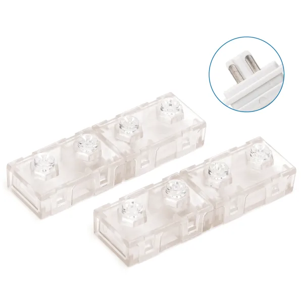Lichtslang connector 2 stuks 230V AC - compleet