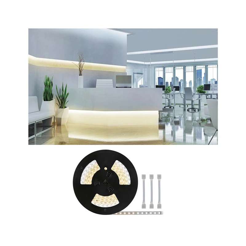 LED 500 Strip inkl. Adapterkabel 20m 60 LEDs/m CCT