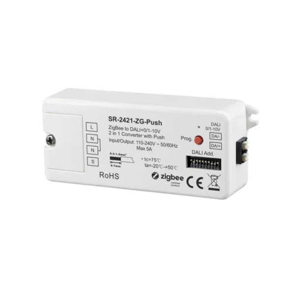 SUNRICHER | ZIGBEE NAAR DALI EN 0-10V MODULE