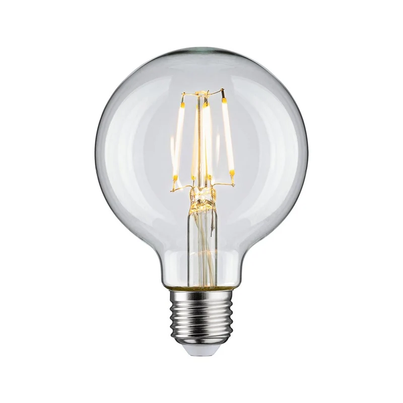 E27 4,8 LED Globe Filament 2700K Klar