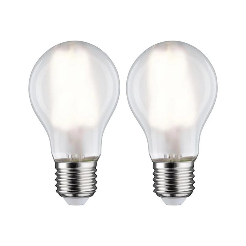 E27 7W LED Birne 2er-Set Filament Matt 4000K