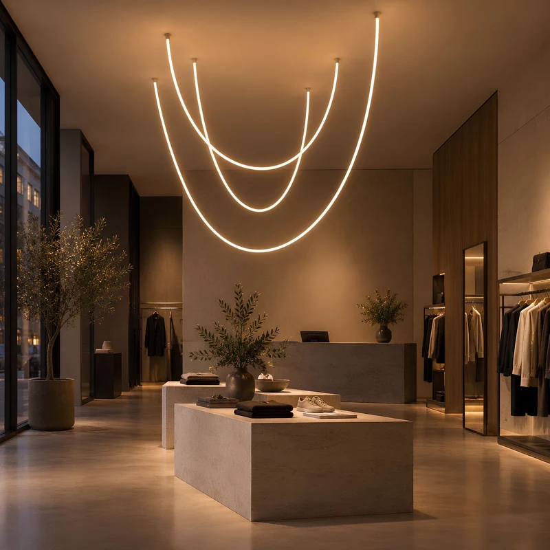 s.luce Arion LED Hänge- & Deckenlampe Licht-Schlauch