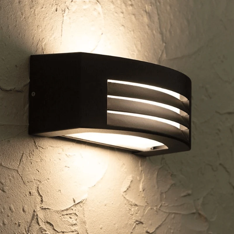 GardaOutdoor Light – Stoere Zwarte Wandlamp IP54