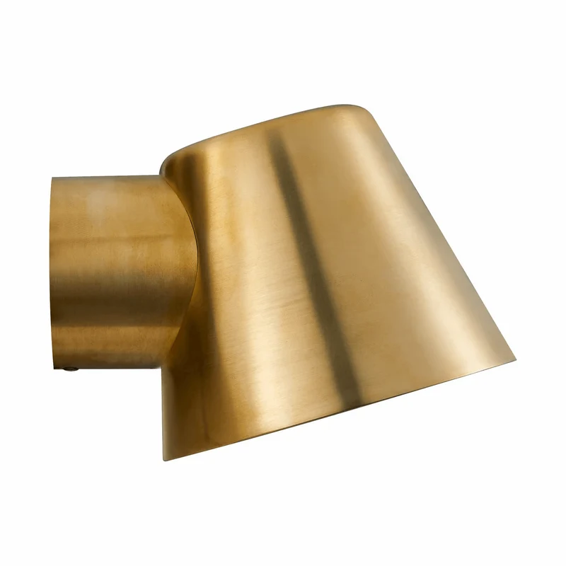 Aleria Glow – Elegante Messing Buitenlamp GU10