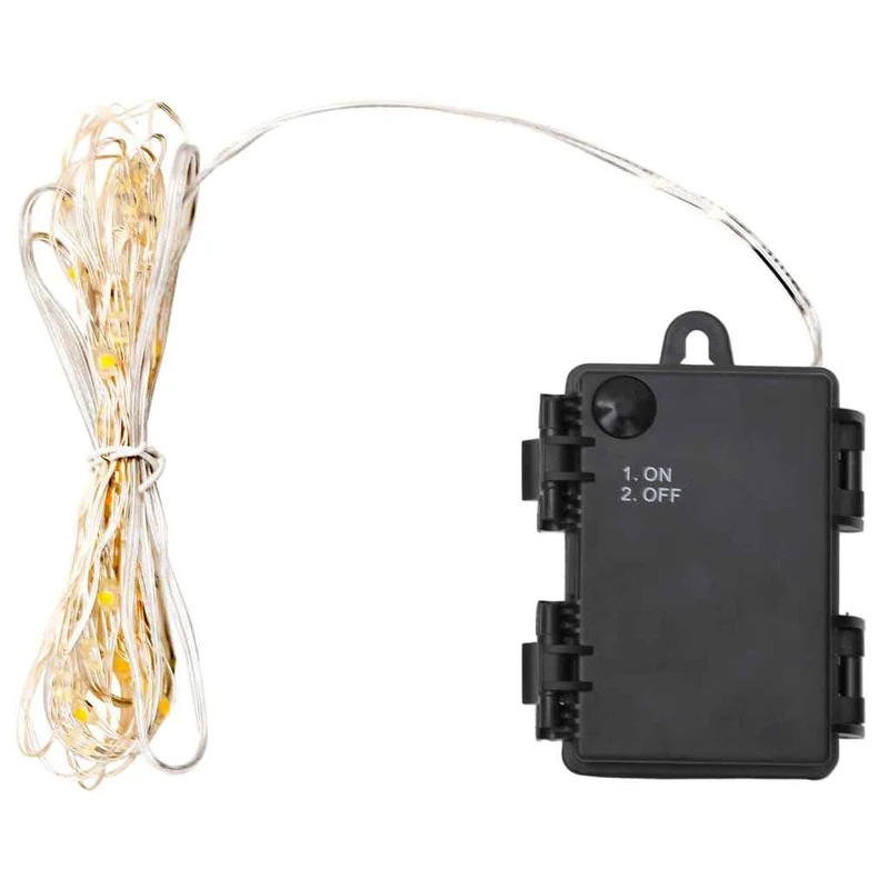 vidaXL Lichtslinger met 66 LED's en ventilator 660 cm