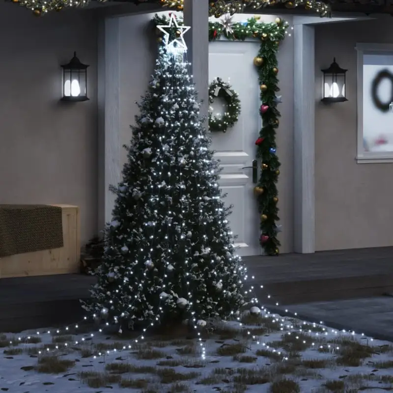 Kerstboomverlichting met diverse lichteffecten voor een feestelijke sfeer