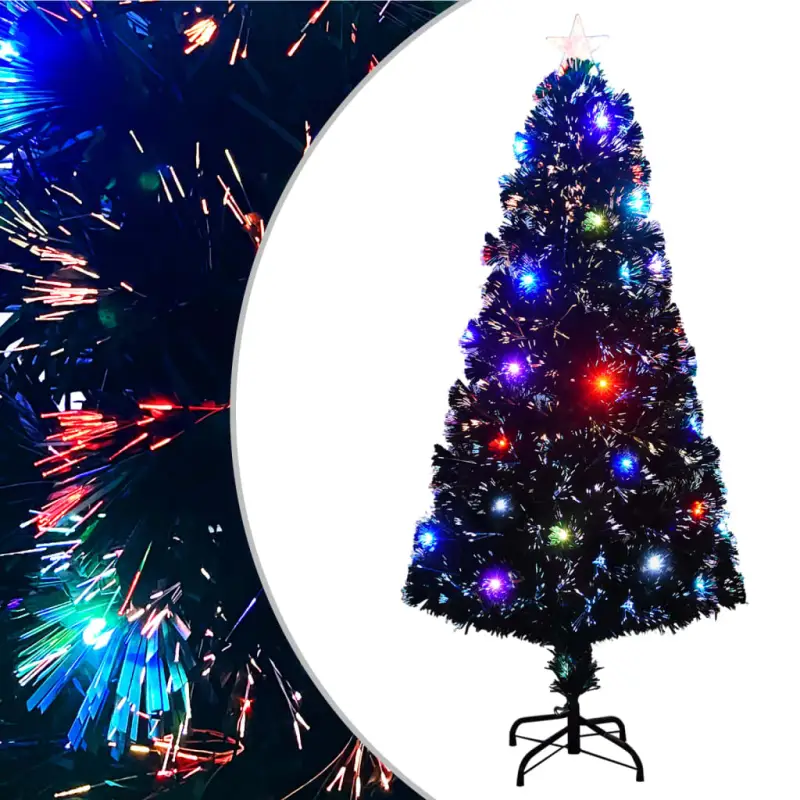 Lichte kunstkerstboom voor binnen en beschut buitengebruik met levering bevat