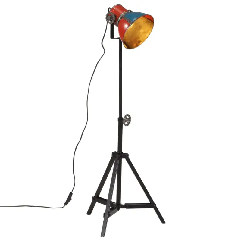 Industriële vloerlamp met E27 fitting voor een opvallende inrichting