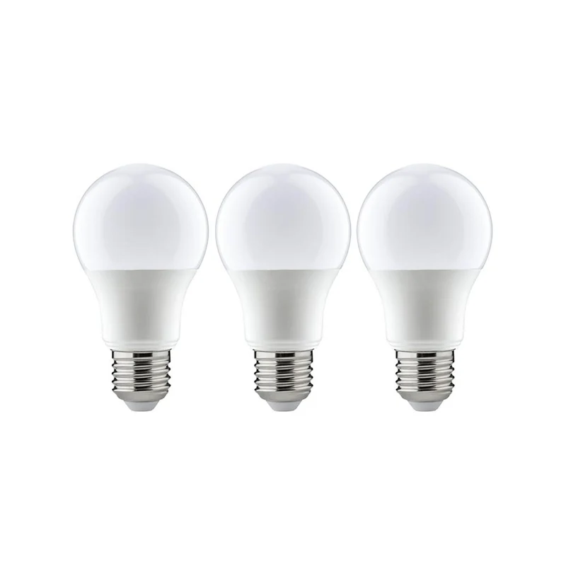 E27 8W LED Birne 3er-Set Opal 2700K