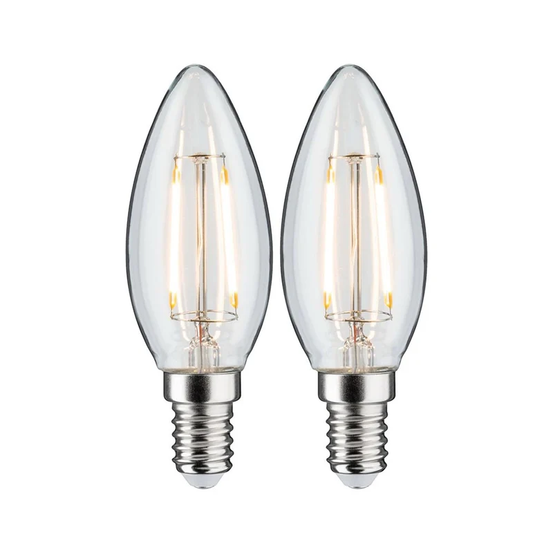 E14 2,7W LED Kerze Filament 2700K Klar