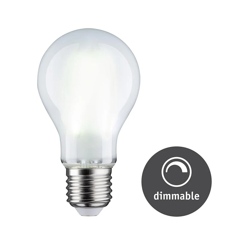 E27 9W LED Birne Filament 6500K Tageslichtweiß Dimmbar