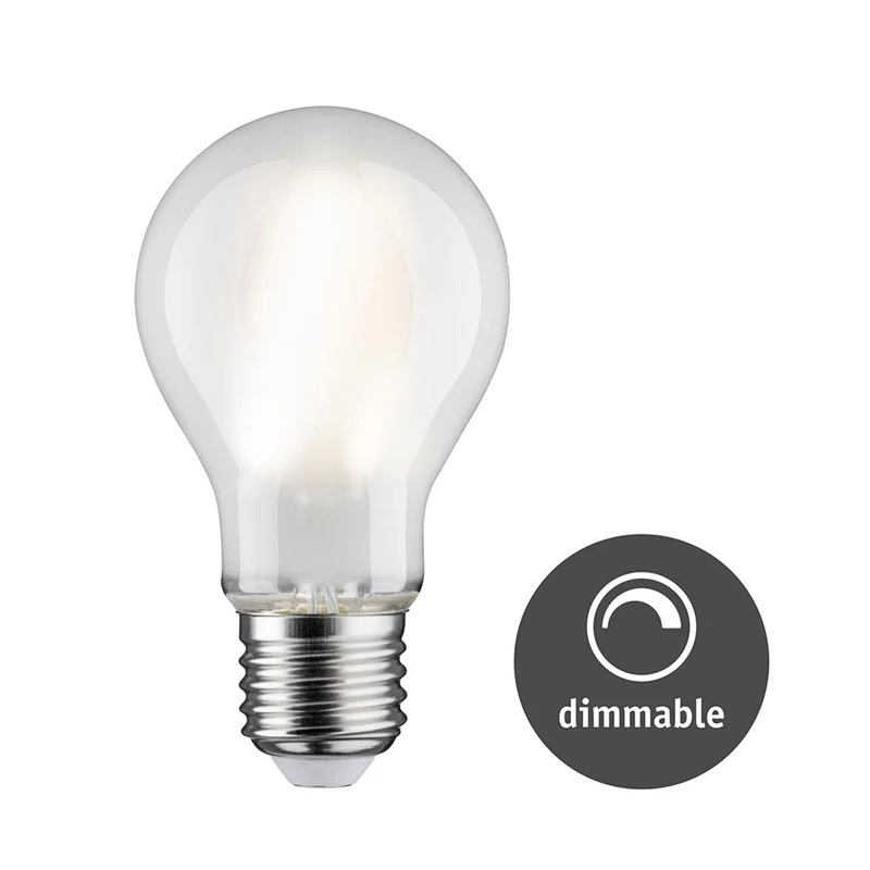 E27 LED 9W Birne Filament Matt 4000K Dimmbar