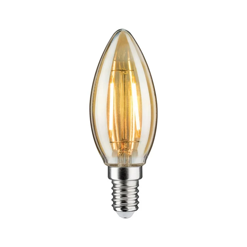 E14 2,6W Vintage Edition LED Kerze 2500K Klar Gold