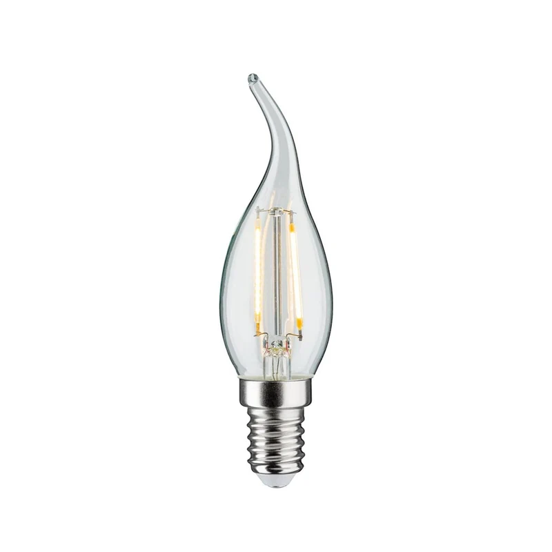E14 2,8W LED Kerze Filament 2700K Dimmbar Klar