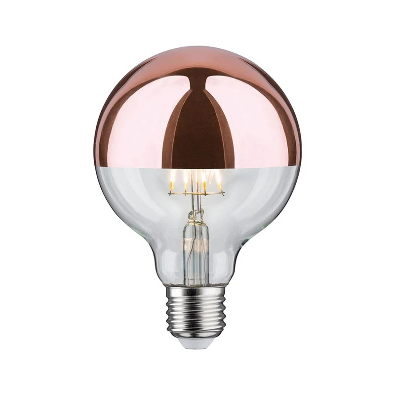 E27 6,5W LED Globe Kopfspiegel 2700K Kupfer