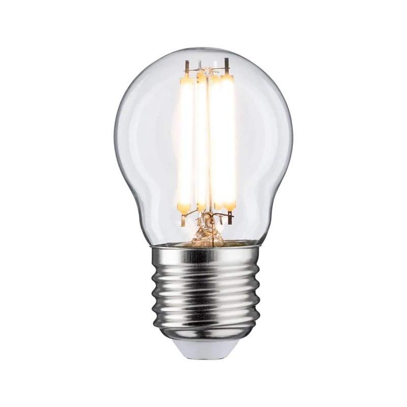 E27 6,5W LED Tropfen Filament 2700K Dimmbar Klar