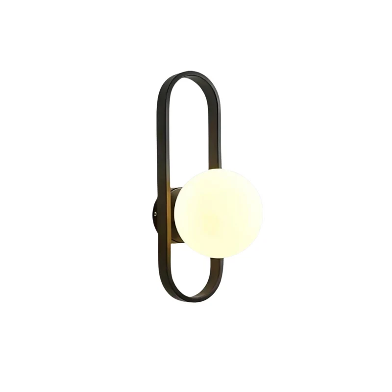 Luxe Wandlamp van Glas met Warme LED Verlichting