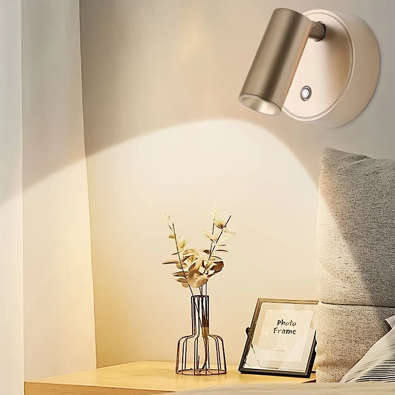 Moderne Magnetische Wandlamp – USB Oplaadbaar en Draadloos