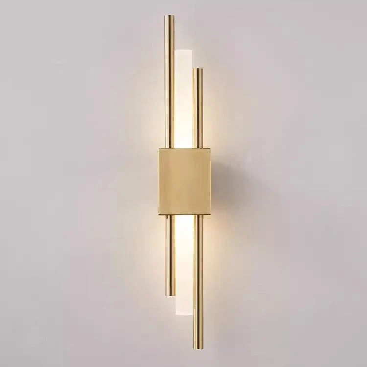 Moderne Gouden LED Wandlamp | Minimalistische Wandlamp Voor Slaapkamer & Woonkamer