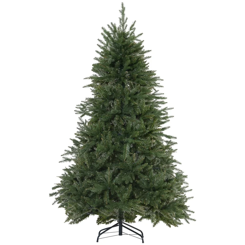 Kunstkerstboom 180 cm met hoogte 180 cm en breedte 115 cm