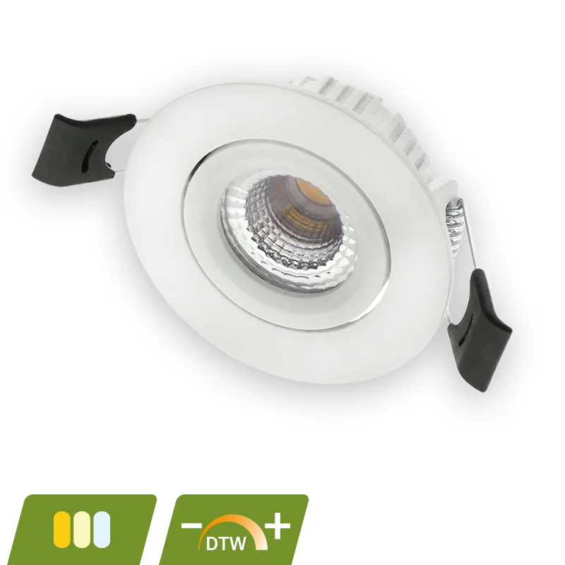 LED INBOUWSPOT | POLLUX | SLIM-FIT | 5W | DIM2WARM | WIT