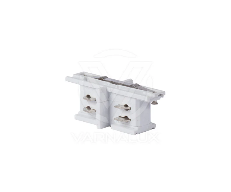 Mini I shape square 4 wired 3-phase connector White