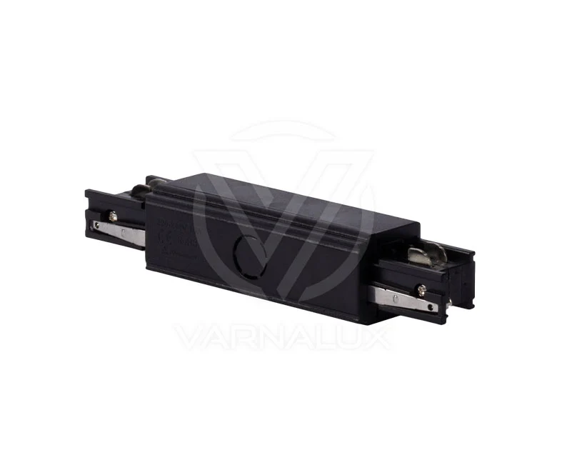 "I" shape square 4 wired 3-phase connector Black