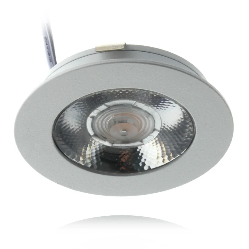 ECODIM ED-10044 | LED MEUBELSPOT | KLEINE INBOUWDIEPTE | IP54 | WARM WIT | ROND | WIT | 55MM