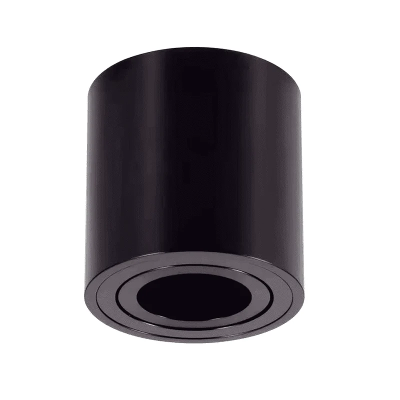OPBOUWSPOT CRES ZWART GU10 FITTING