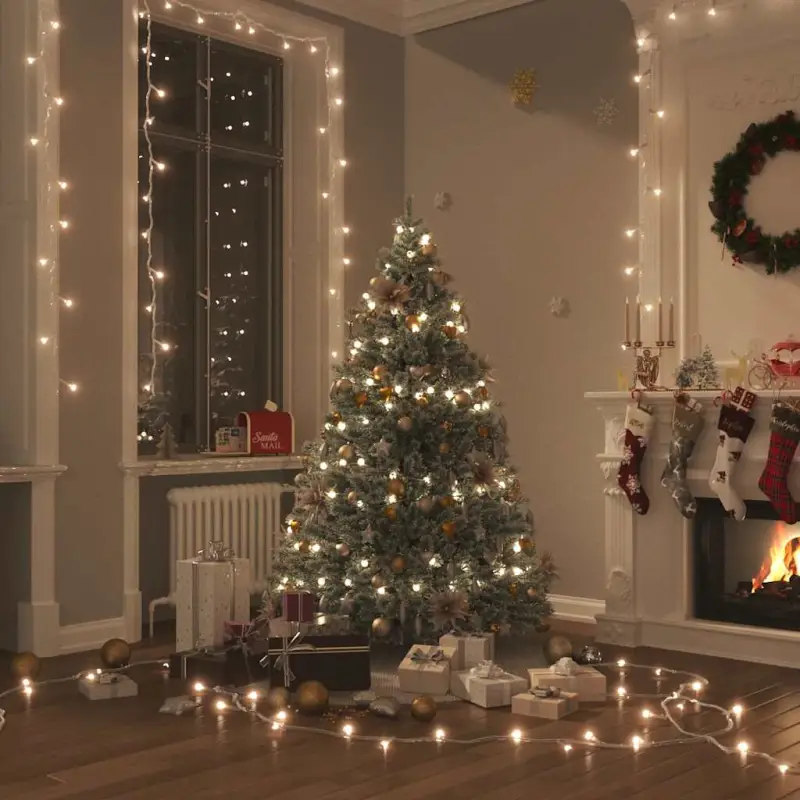 Kerstverlichting met een totale lengte van 15 m en 150 LED's
