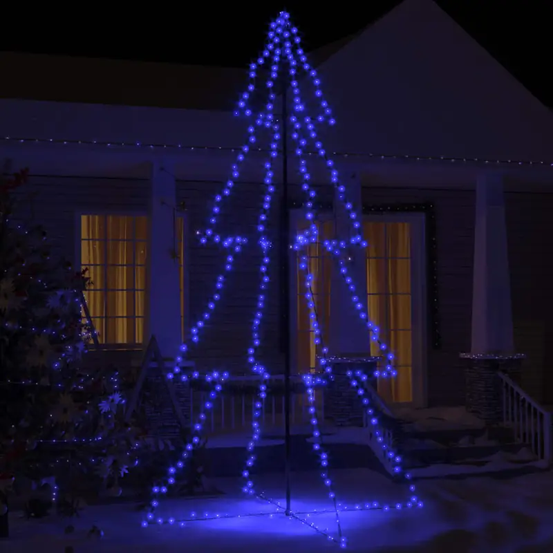 Kerstkegelboom met krachtige LED’s voor sfeervolle versiering