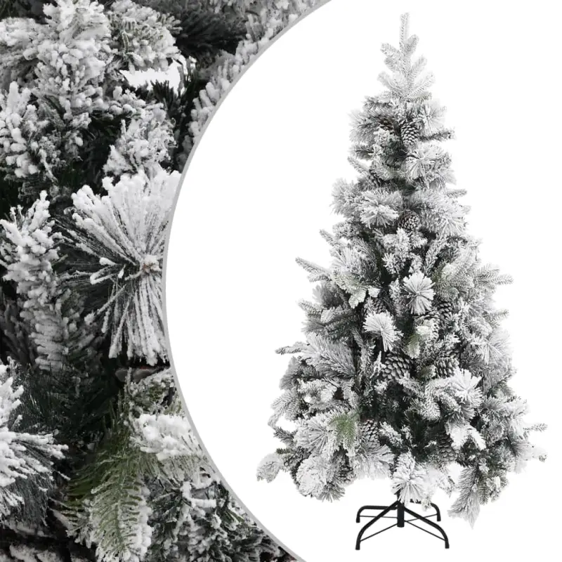 Scharnierende Kerstboom met PVC en PE takken