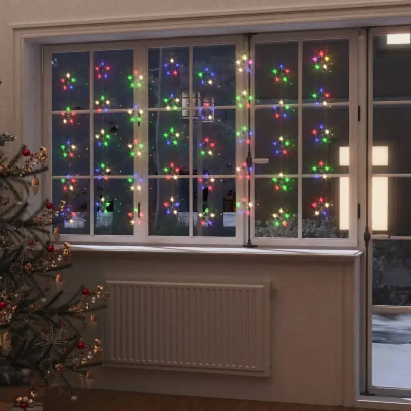 Energiebesparende LED’s sterrenlichtgordijn met lange verlengkabel