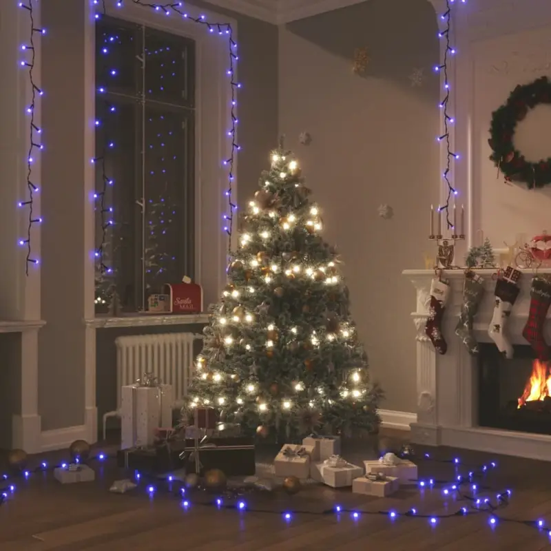 Kerstverlichting met LED en totale lengte van 15 meter