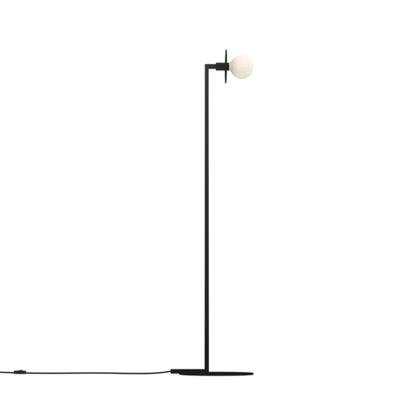 Nod vloerlamp L zwart