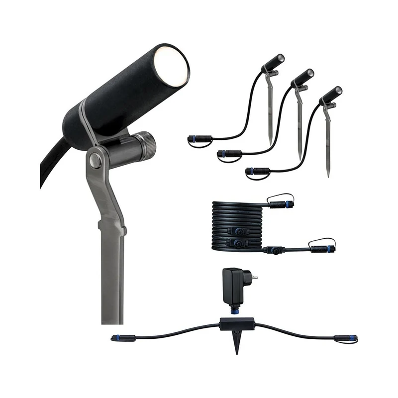 Plug & Shine Smart 3 Outdoor Steckleuchten Bündel Plantini
