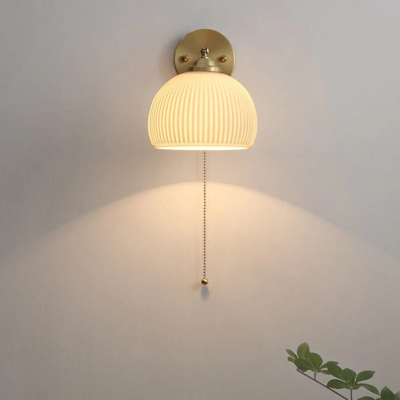Moderne Wandlamp van Glas en Messing met Winters Design