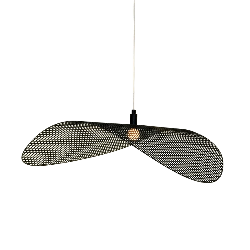 Grid lamp zwart