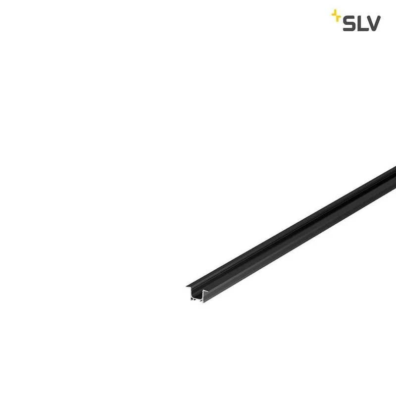 Grazia 10 LED Einbauprofil 2m Schwarz