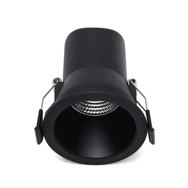 LED INBOUWSPOT | 6W | Ø79mm | DIMBAAR | VERDIEPT | ZWART