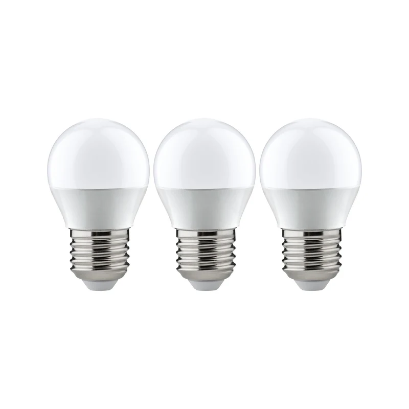 3er-Set E27 LED Tropfen 5,5W 2700K