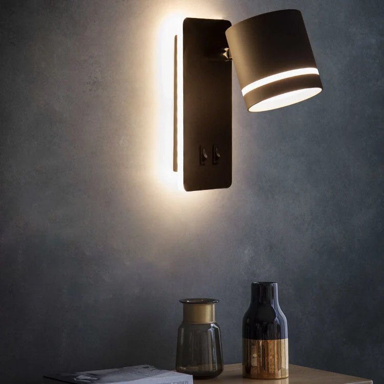 Elegante Ijzeren Wandlamp met LED