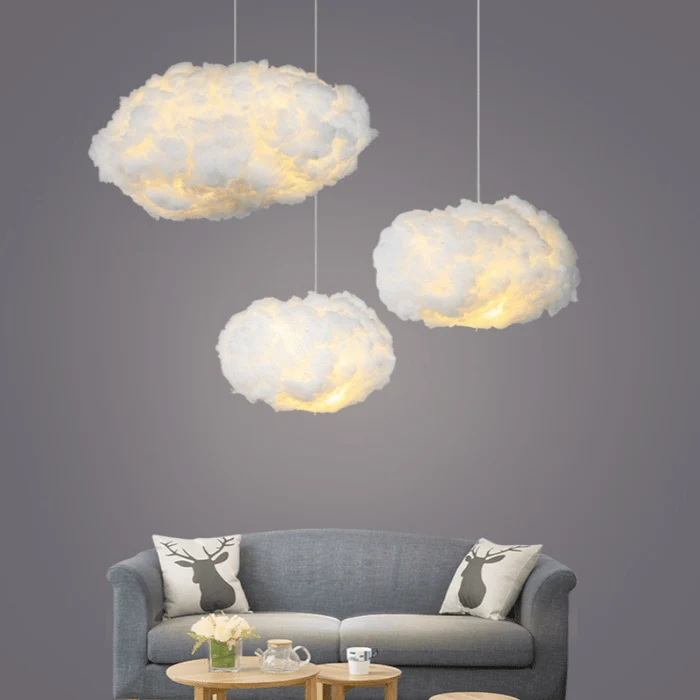 Wolken Hanglamp van Katoen met Winters Design